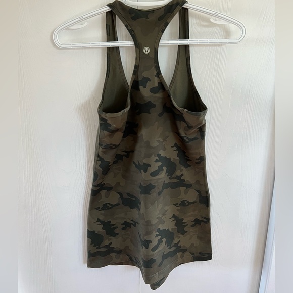 Lululemon Camo Cool Racerback Tank - Picture 2 of 2